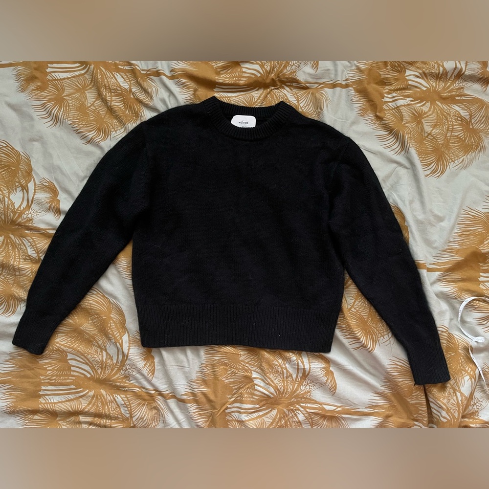 Wilfred Luxe cashmere Maria sweater 2xs 19” ptp - Picture 3 of 4